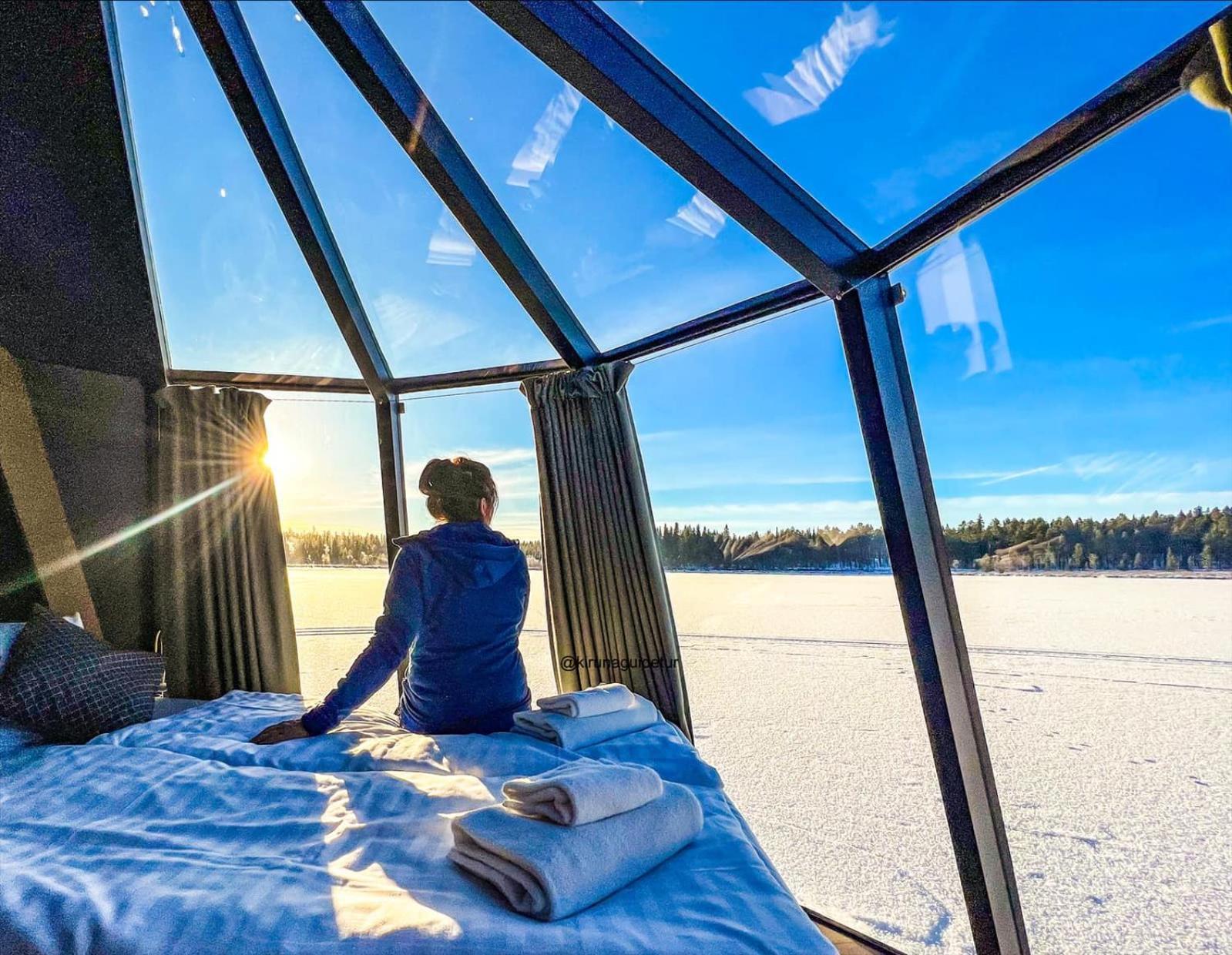 Aurora Camp Kurravaara Villa Kültér fotó
