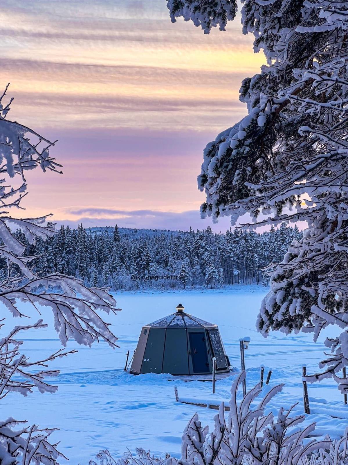 Aurora Camp Kurravaara Villa Kültér fotó