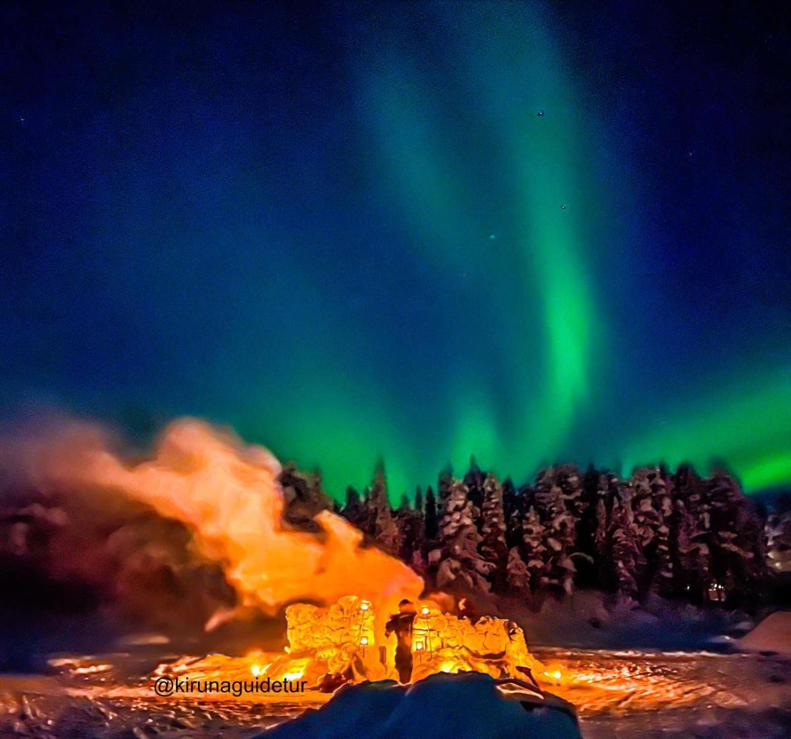 Aurora Camp Kurravaara Villa Kültér fotó