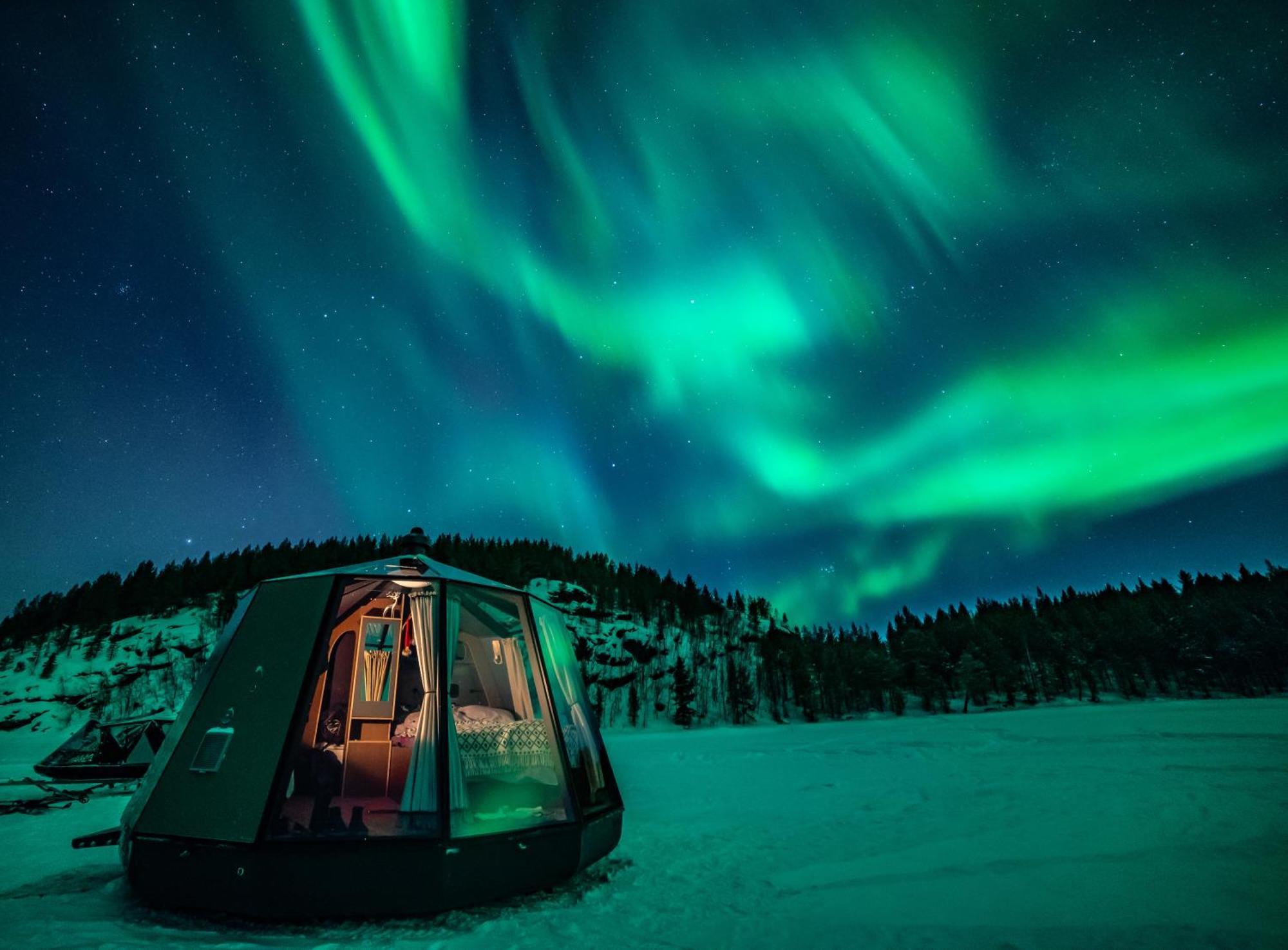 Aurora Camp Kurravaara Villa Kültér fotó