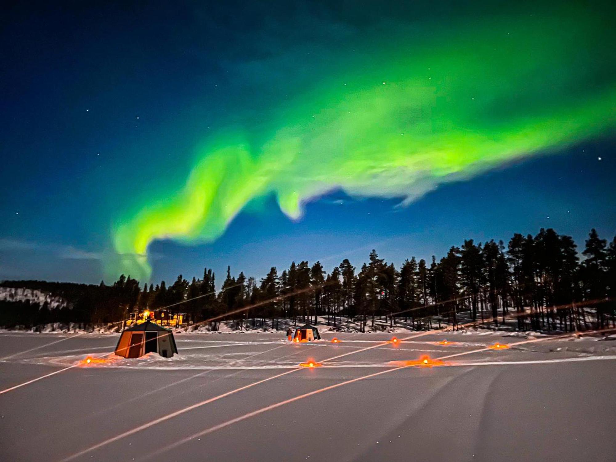 Aurora Camp Kurravaara Villa Kültér fotó