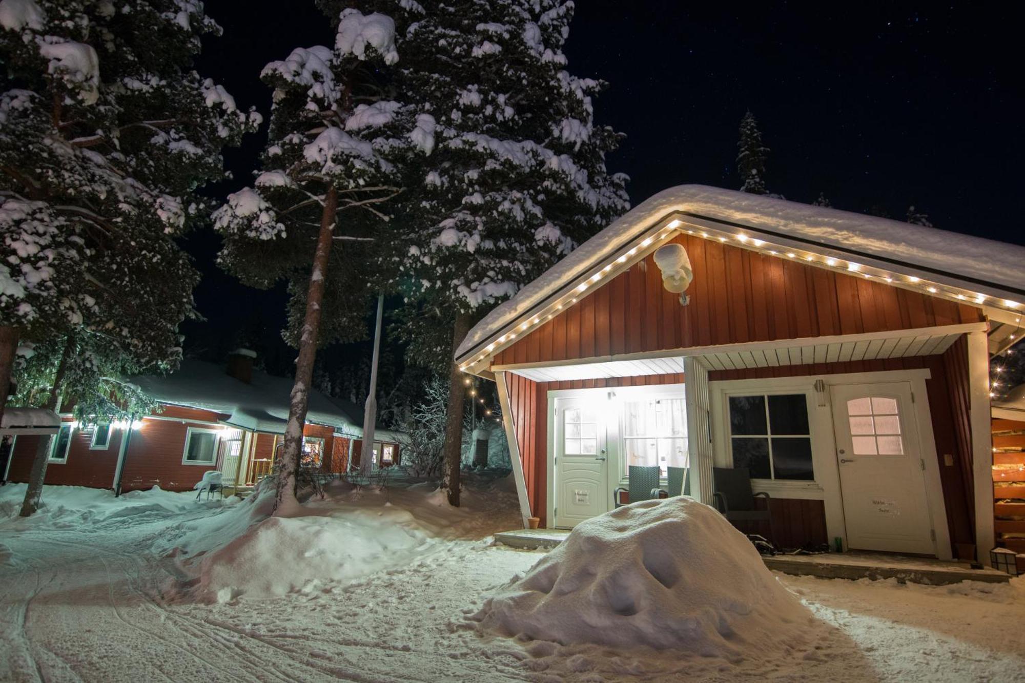 Aurora Camp Kurravaara Villa Szoba fotó