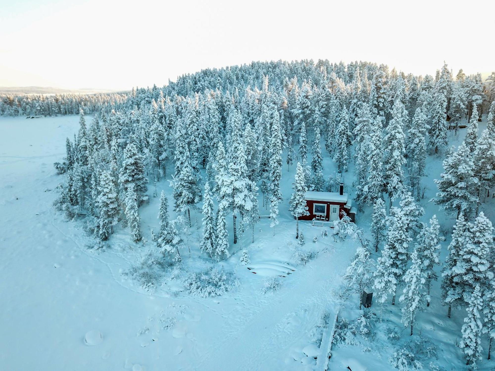 Aurora Camp Kurravaara Villa Szoba fotó