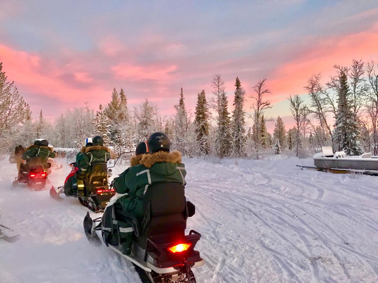 Aurora Camp Kurravaara Villa Kültér fotó